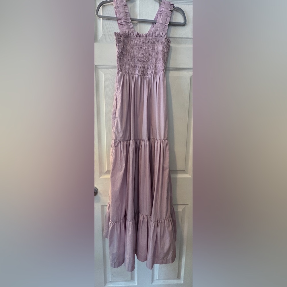 Abercrombie & Fitch Lilac Maxi Dress